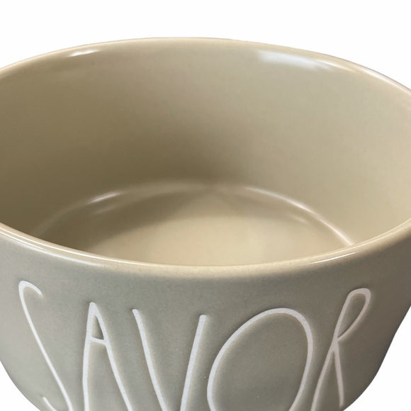 NEW Rae Dunn SAVOR Pet Bowl πΆπΆ - Picture 2 of 3